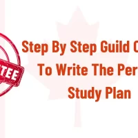 Write A good Study Plan For Canada Study Permit